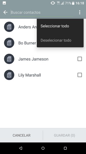 Seleccione Seleccionar todo