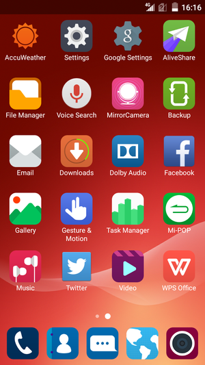 Select Settings