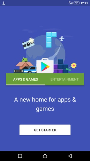 Select GET STARTED