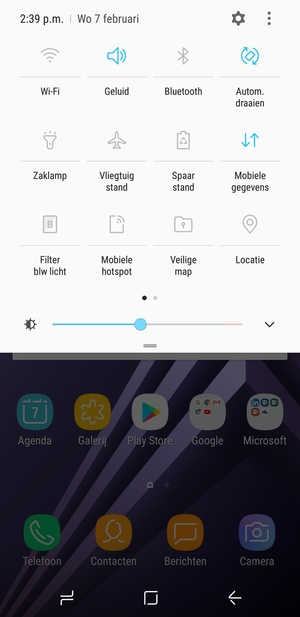 Selecteer Spaarstand
