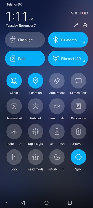 Turn off Wi-Fi and Bluetooth