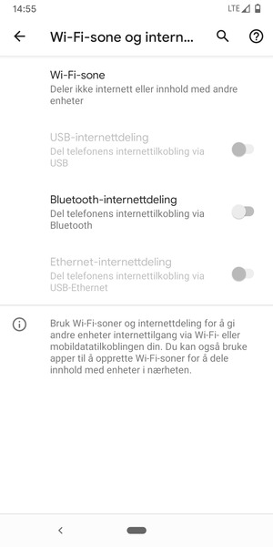 Velg Wi-Fi-sone