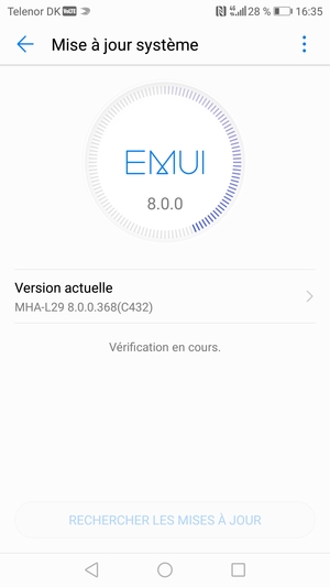 Veuillez attendre la fin de la recherche