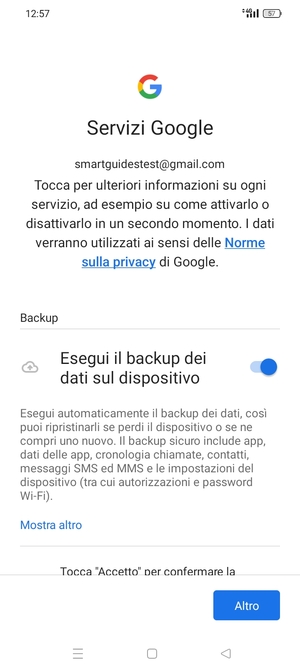 Seleziona Altro