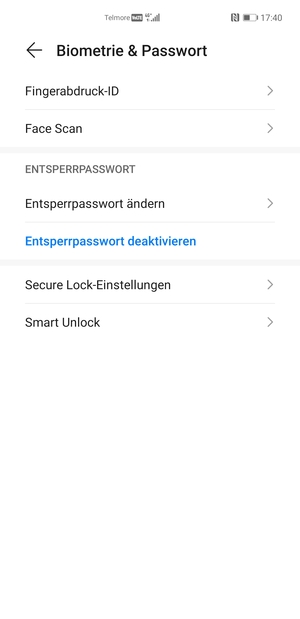 Ihr Handy ist jetzt mit einer Bildschirmsperre gesichert