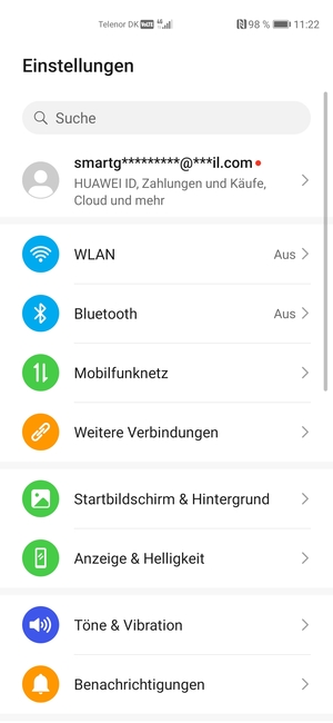 Wählen Sie WLAN