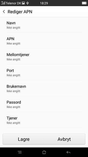Skriv inn MMS-informasjon