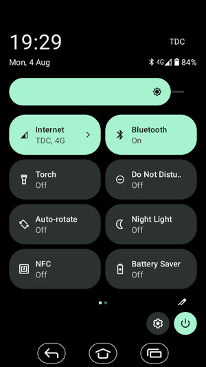 Turn off  Bluetooth