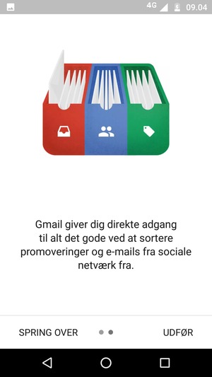 Vælg UDFØR