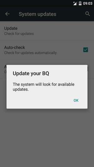 Select OK