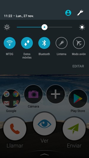 Desactive Wi-Fi y Bluetooth