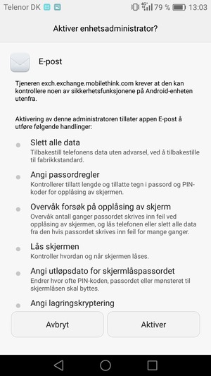 Velg Aktiver