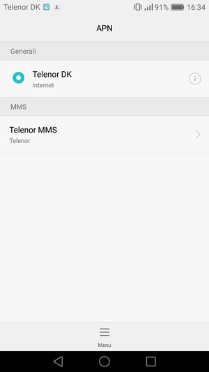 Il tuo telefono è ora stato configurato per gli MMS