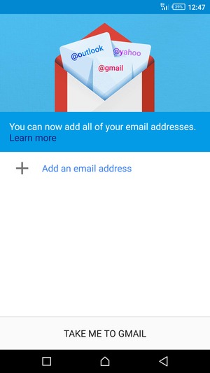 Select Add an email address