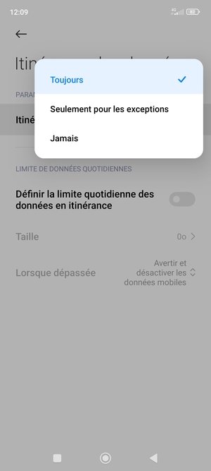 Sélectionnez votre option préférée