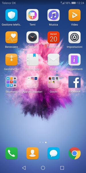 Seleziona Impostazioni