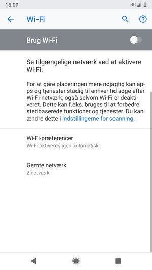 Aktiver Wi-Fi