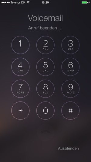 Anruf Voicemail