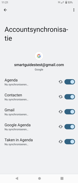 Uw contactpersonen van Google worden nu gesynchroniseerd met uw Xperia
