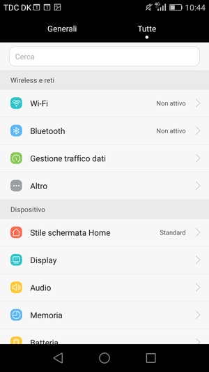Seleziona Tutte e Altro