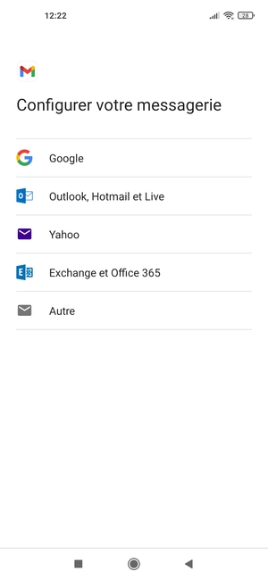 Sélectionnez Autre