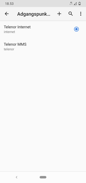 Din telefon er nu sat op til MMS