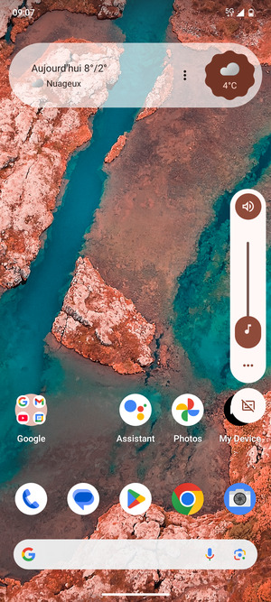 Pour modifier le profil sonore, sélectionnez Son