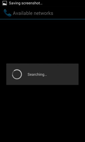 Wait for the search to finish