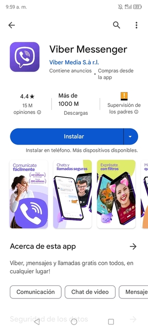 Seleccione Instalar