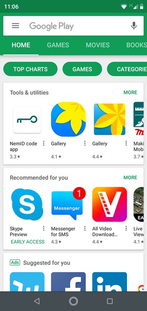 Select the Search bar