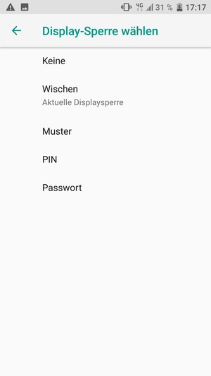 Wählen Sie Muster