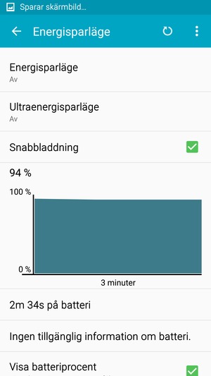 Välj Energisparläge