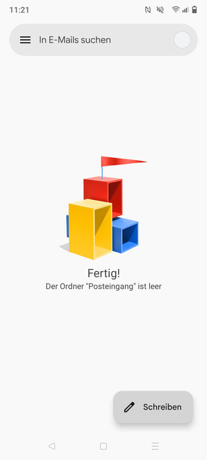 Ihr Gmail Konto ist einsatzbereit