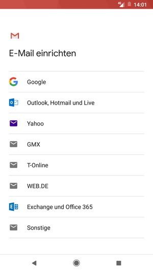 Wählen Sie Sonstige