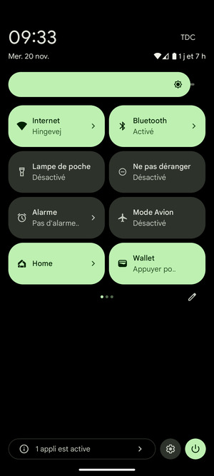 Sélectionnez Internet