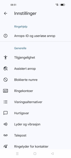 Bla til og velg Talepost
