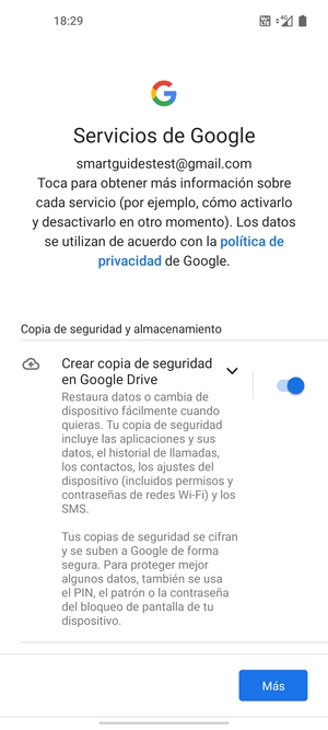Seleccione Más