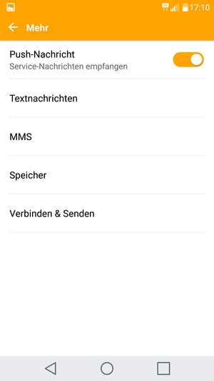 Wählen Sie Textnachrichten