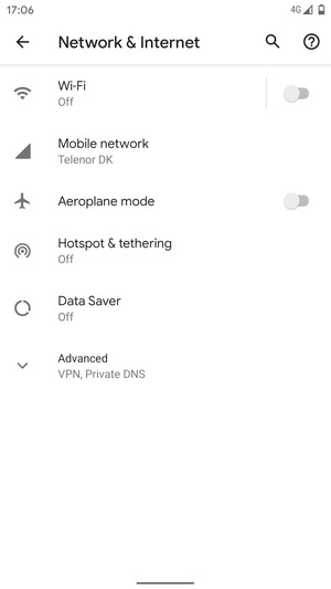 Select Mobile network