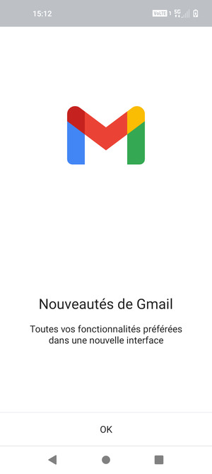 Sélectionnez OK