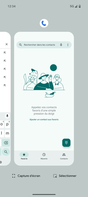Faites glisser les applis vers le haut pour les fermer