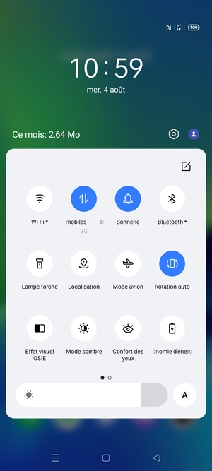Sélectionnez Auto