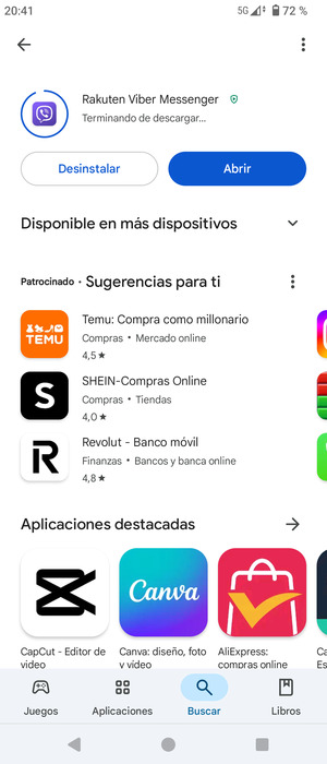 Seleccione Abrir
