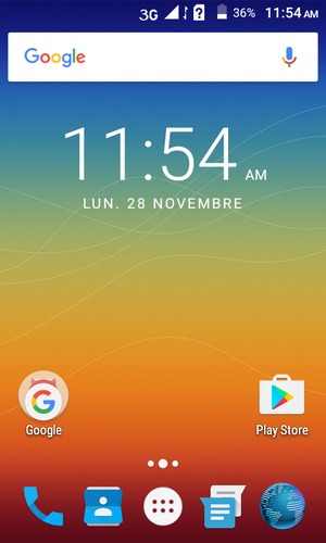 Sélectionnez Play Store