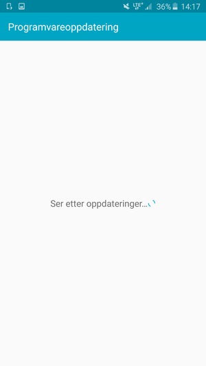Vent til søket til ferdig
