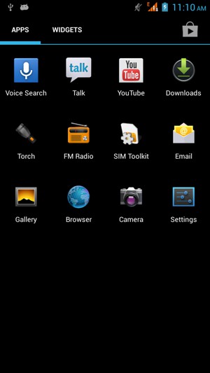Select Settings