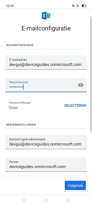 Voer uw wachtwoord in