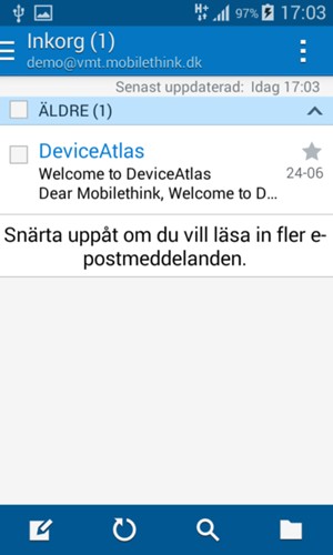 Ditt konto är redo att användas
