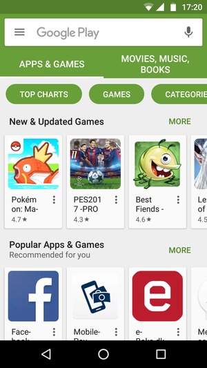 Select the Search bar