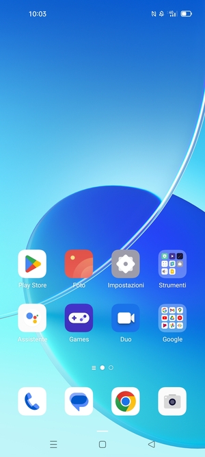 Seleziona Impostazioni